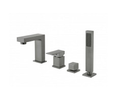 Смеситель на борт ванны Groсenberg GB6008-1BG, графит 