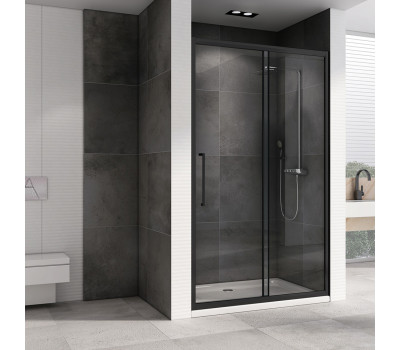 Душевая дверь ABBER Schwarzer Diamant AG30130BH черный матовый 