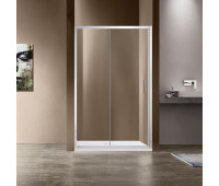 Душевая дверь Vincea Garda VDS-1G125CL, 1250, хром, стекло прозрачное 