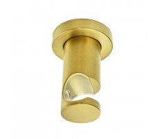 Держатель для лейки PAINI фиксированный, круглый,  брашированное золото PVD 53PJ186TT 