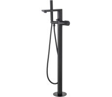 Смеситель для ванны Allen Brau Liberty 5.33012-31 (с внутренней частью) черный матовый  Смеситель для ванны Allen Brau Liberty 5.33012-31 (с внутренней частью) черный матовый