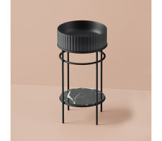 Раковина Artceram Vogue ATL001 17 00 Черный матовый 