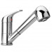 Смеситель для кухни PAINI Creta выдвижной излив, хром (CR) 42CR568LMKM 