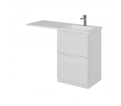 Тумба под раковину напольная Dreja Bona 60 см, белый