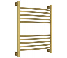 Полотенцесушитель Сунержа Богема + выгнутая. шгв 550*105*662 цвет-латунь состаренная 051-0221-6050 