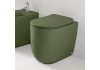 Унитаз безободковый пристенный Kerasan Nolita 531811 цвет: Verde muschio  