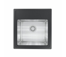 Кухонная мойка Florentina КОМБИ 21.455.B0480.302, антрацит 