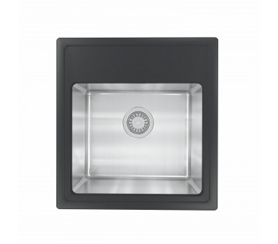 Кухонная мойка Florentina КОМБИ 21.455.B0480.302, антрацит 