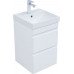 Тумба с раковиной Aquanet Слим 40 2 ящ. цв.белый сатин 00348173 Тумба с раковиной Aquanet Слим 40 2 ящ. цв.белый сатин 00348173