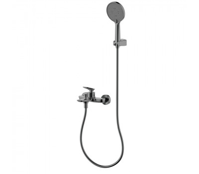 Смеситель для ванны AQUAme Como AQM6512GM Серый матовый 