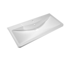 Раковина Florentina Аллегро 100 см 10.020.01000.001, белая Раковина Florentina Аллегро 100 см 10.020.01000.001, белая