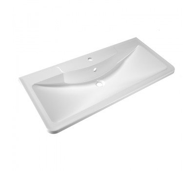 Раковина Florentina Аллегро 100 см 10.020.01000.001, белая Раковина Florentina Аллегро 100 см 10.020.01000.001, белая