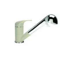 Смеситель для кухни с выдвижным изливом Florentina СИГМА 313.14L.1223.202, шампань Смеситель для кухни с выдвижным изливом Florentina СИГМА 313.14L.1223.202, шампань