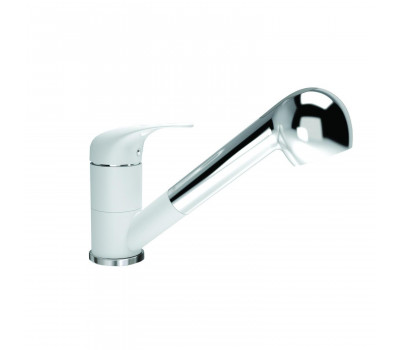 Смеситель для кухни с выдвижным изливом Florentina СИГМА 313.14L.1223.201, жасмин 