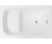 Акриловая ванна Aquanet Seed 110x70 с сиденьем (рама отдельно)