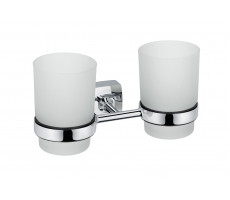 Подстаканник FIXSEN Kvadro двойной FX-61307 хром 