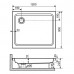Душевой поддон прямоугольный RGW STYLE  900x1000 16180290-11  