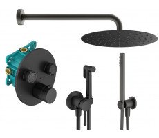 Комплект Plumberia Selection KITZPSB02NO Черный матовый Комплект Plumberia Selection KITZPSB02NO Черный матовый