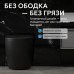 Унитаз ABBER Bequem AC1111TMB приставной черный матовый, безободковый, смыв торнадо 