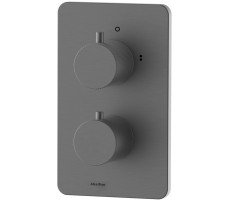 Смеситель для ванны Allen Brau Priority 5.3U123-MG (с внутренней частью, 3 выхода) графит браш Смеситель для ванны Allen Brau Priority 5.3U123-MG (с внутренней частью, 3 выхода) графит браш