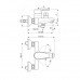 Смеситель Ideal Standard CERAFINE D для ванны BC494U8
