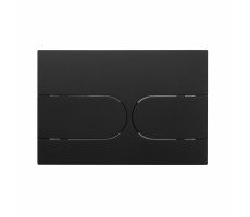 Кнопка смыва для инсталляции механическая WONZON & WOGHAND, Черный матовый WW-IB233-MB 