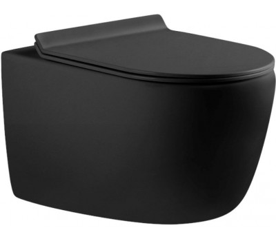 Унитаз подвесной Aquanet Rimless Cetus-BW BL-102N-WHT 