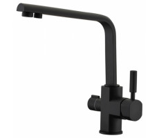 Смеситель для кухонной мойки  KAISER Decor 40144-9 черный 