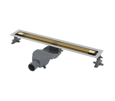 Душевой лоток B&T INFINITY 80см, ЗОЛОТО Boheme 981-80-G 