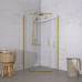 Душевая ширма Дека-Голд, 100х100, пятиугольник  Triton Щ0000073928 