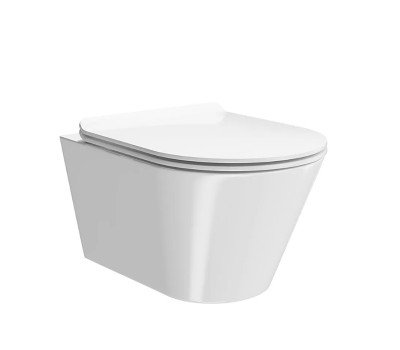 Подвесной унитаз Kerama Marazzi Plaza Modern PLMR.wc.02 Белый 