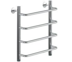 Полотенцесушитель Ника QVADRO Л 90 50/40 наружное подключение хром Полотенцесушитель Ника QVADRO Л 90 50/40 наружное подключение хром