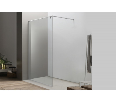 Душевая дверь Royal Bath BERN-V RB100-T-BL 100x195 (прозрачное) черный матовый 