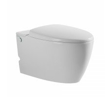 Унитаз ABBER Bequem AC1107P подвесной белый с импульсным смывом Унитаз ABBER Bequem AC1107P подвесной белый с импульсным смывом