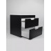 Тумба с раковиной для ванной подвесная Uperwood Modul 62х45х57 см, черная матовая 393020549 Тумба с раковиной для ванной подвесная Uperwood Modul 62х45х57 см, черная матовая 393020549