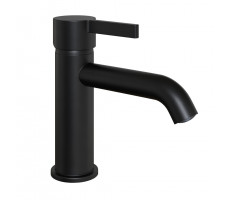 Смеситель для раковины PAINI Brera без донного клапана, черный брашированный PVD (PZ) 74PZ205O 