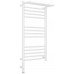Полотенцесушитель Сунержа Богема 3.0 с 1 полкой 432*214*924 нижнее слева МЭМ цвет-белый 12-5806-8040 