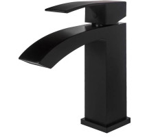 Смеситель для раковины Grocenberg GB2007BL, черный 