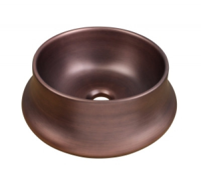 Раковина накладная умывальник ТЕРРАКОТТА 1347MB медь Bronze de Luxe 