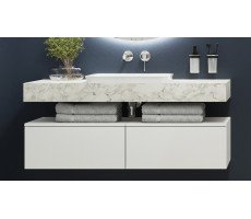 Столешница Velvex Unit 120, белый мрамор st.UNI.120-630 Столешница Velvex Unit 120, белый мрамор st.UNI.120-630