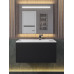 Тумба с раковиной для ванной подвесная Uperwood Lotus Premium 80х50х44 см, черная 39340207461 Тумба с раковиной для ванной подвесная Uperwood Lotus Premium 80х50х44 см, черная 39340207461