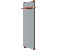 Полотенцесушитель электрический Allen Brau Infinity 120x44 с рейлингом, медь браш 