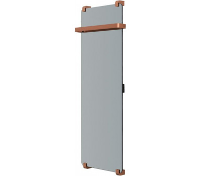 Полотенцесушитель электрический Allen Brau Infinity 120x44 с рейлингом, медь браш 