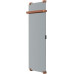 Полотенцесушитель электрический Allen Brau Infinity 120x44 с рейлингом, медь браш 