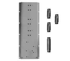 Планка и соединения для простой установки термостатических смесителей Fantini Mint 91 00 W043 Нержавейка Планка и соединения для простой установки термостатических смесителей Fantini Mint 91 00 W043 Нержавейка