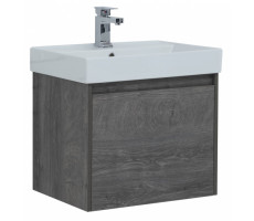 Тумба с раковиной Aquanet Nova Lite 60 дуб рошелье (1 ящик) 