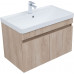 Тумба с раковиной Aquanet Оптима 80 цв. дуб светлый 00345361 Тумба с раковиной Aquanet Оптима 80 цв. дуб светлый 00345361