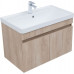 Тумба с раковиной Aquanet Оптима 80 цв. дуб светлый 00345361 Тумба с раковиной Aquanet Оптима 80 цв. дуб светлый 00345361