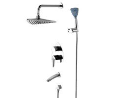 Душевая программа для ванны Lemark Mars LM3522C хром Душевая программа для ванны Lemark Mars LM3522C хром