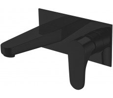 Смеситель ABBER Eleganz AF8312B для раковины скрытого монтажа, черный 